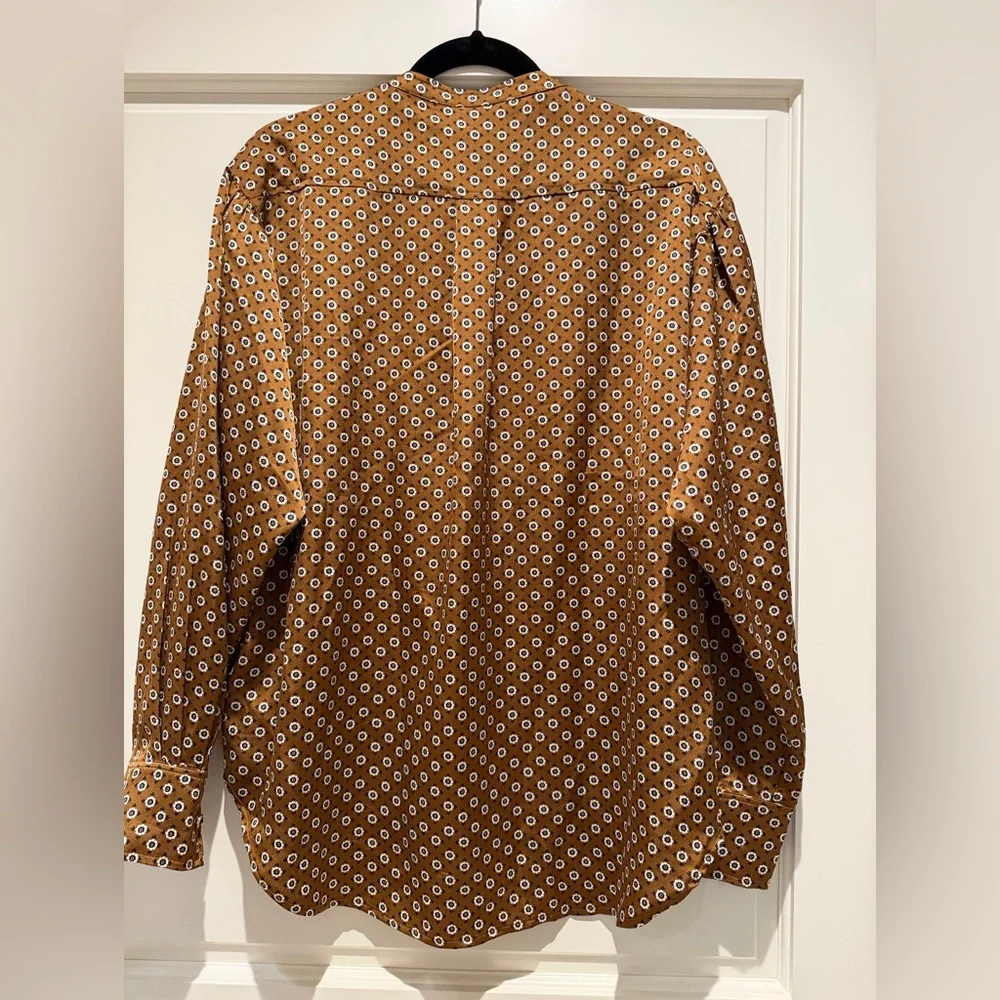 NWOT Sanctuary Geometric 3/4 Sleeve Blouse - Size M - Gorgeous!! Evereve 2024 - Picture 8 of 10